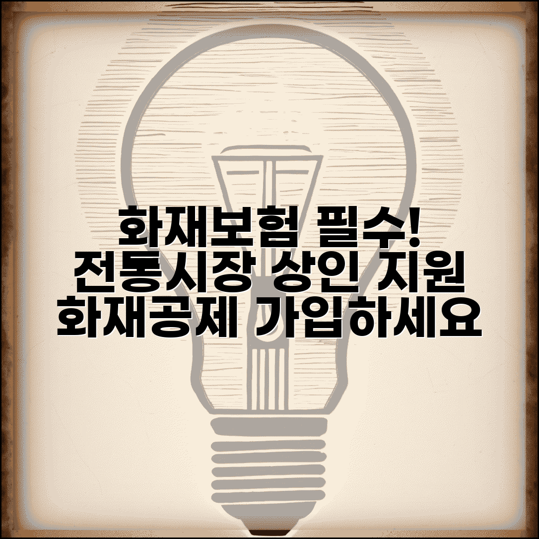 전통시장 화재보험 | 화재공제 가입 | 상인 보험 지원사업