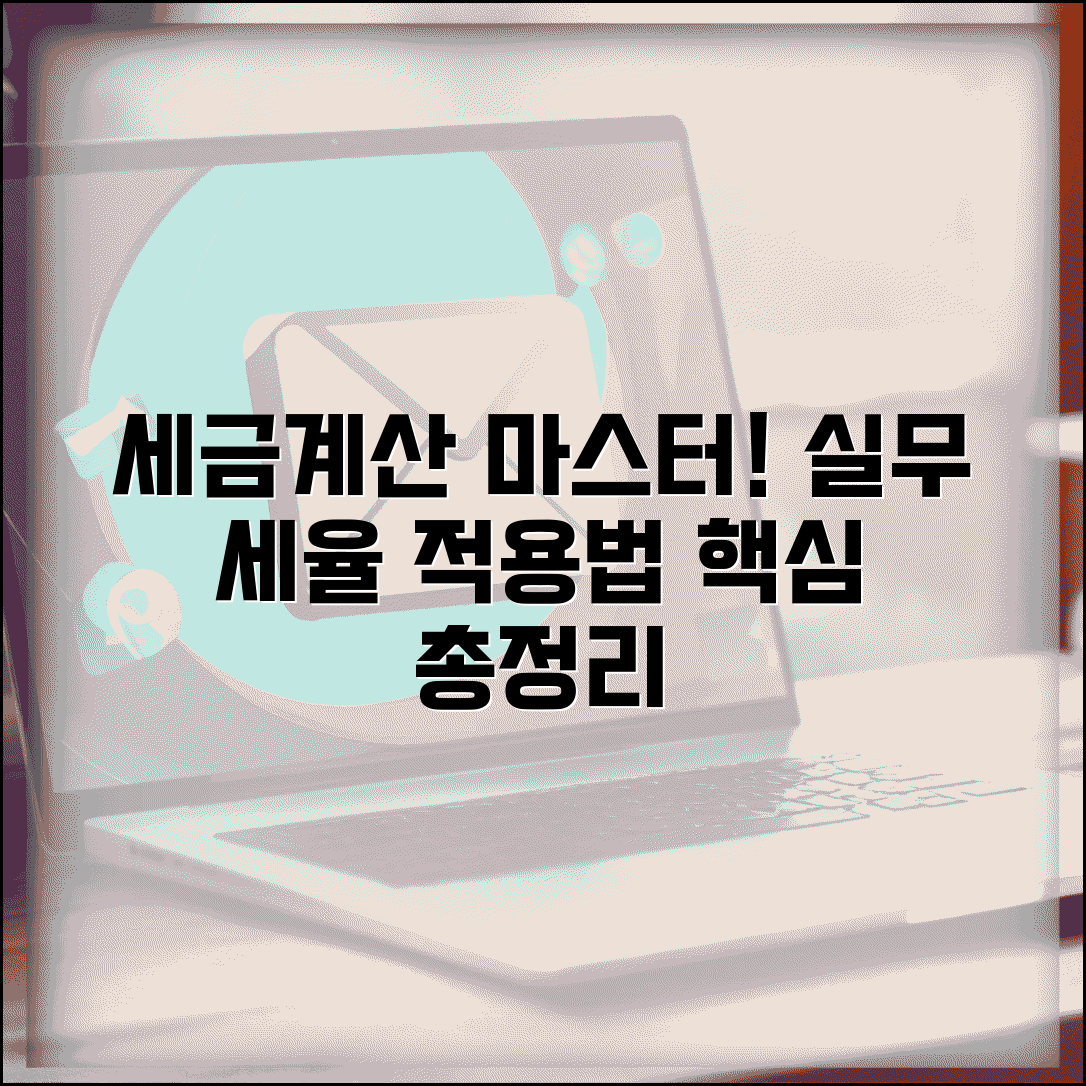 세율 계산 실무 적용 | 각종 세율 계산 방법 마스터