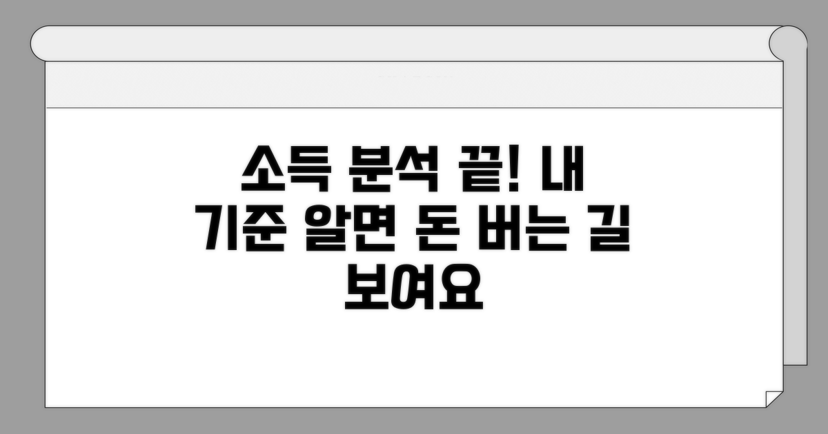 소득 기준 상세 분석