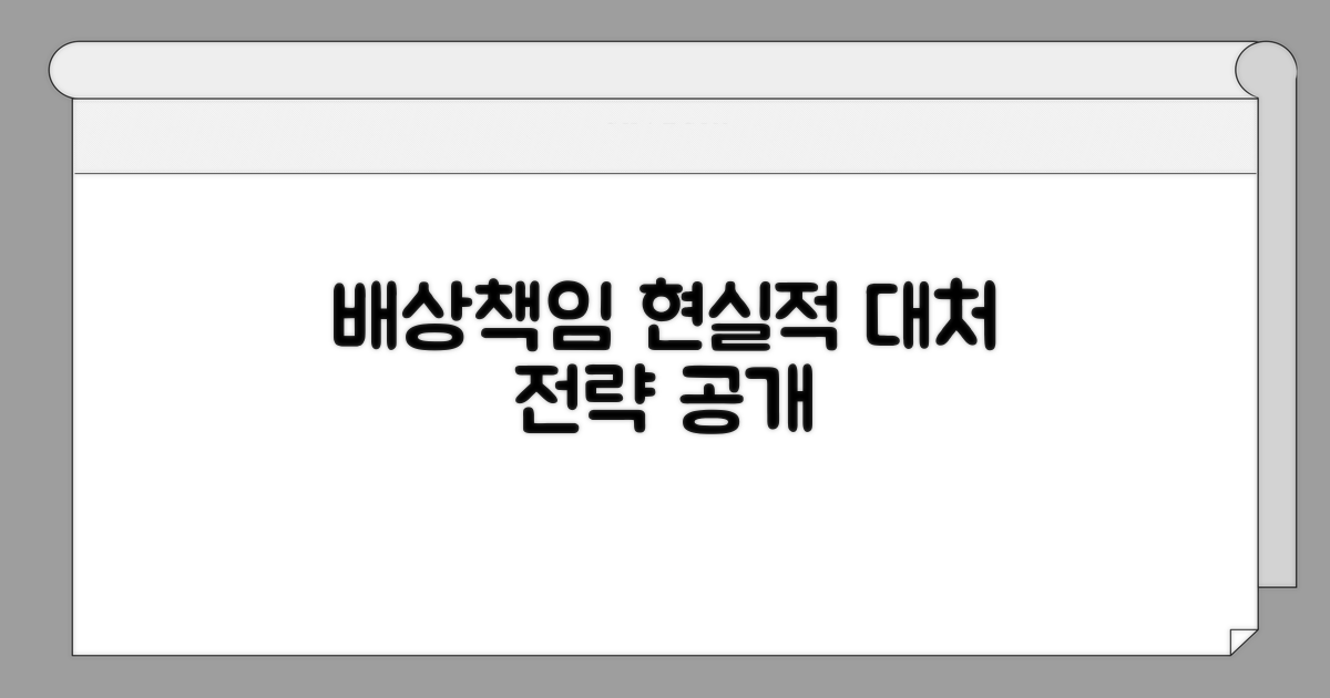 추가 배상 책임, 현실적인 대처 전략