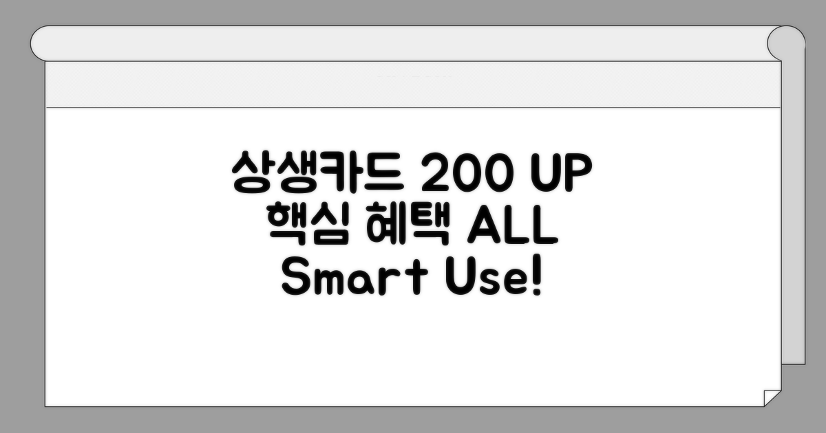 상생카드 혜택 200% 활용법