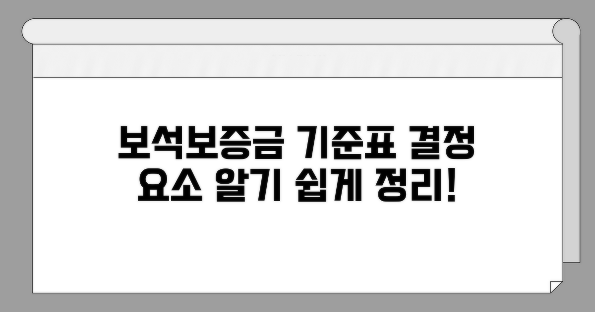 보석보증금 기준표 | 범죄 유형별 보석보증금 기준액과 법원 결정 요소