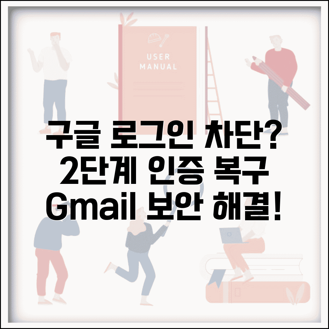 구글 로그인 불가 2단계 인증 | Gmail 계정 보안 설정 문제로 접속 차단될 때 복구법