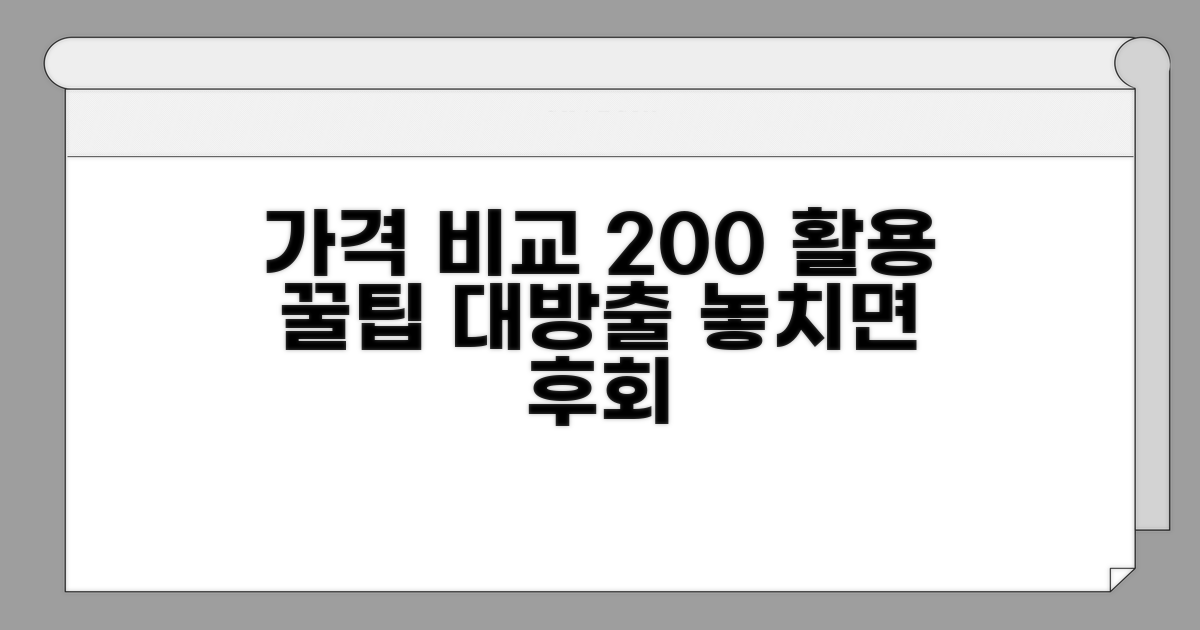 가격 비교 사이트 200% 활용법