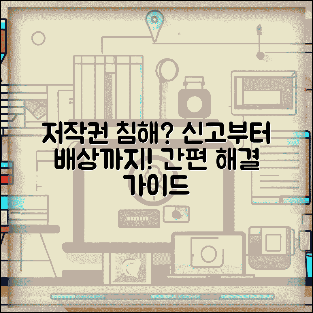 저작권 침해 신고 처리 | 저작권 침해 신고와 손해배상 청구 방법