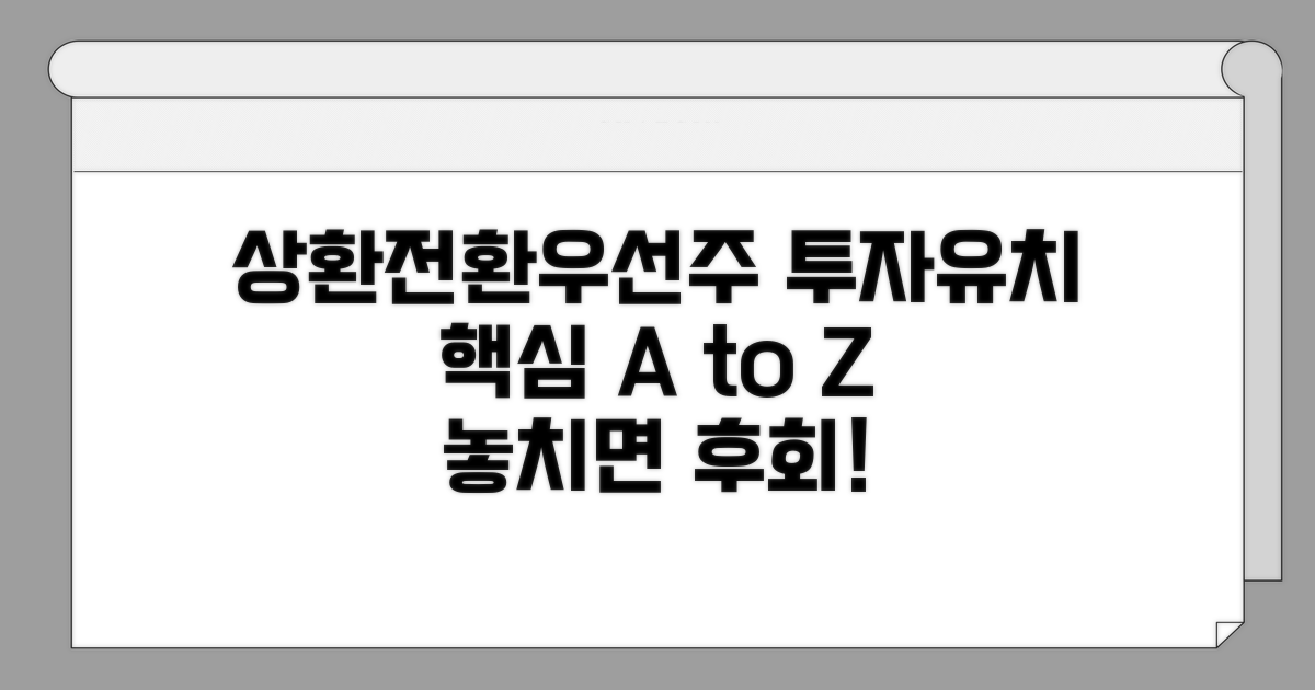 상환전환우선주, 투자유치 핵심 A to Z