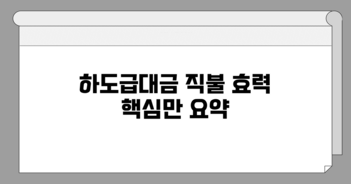 하도급대금직불동의서 핵심 효력