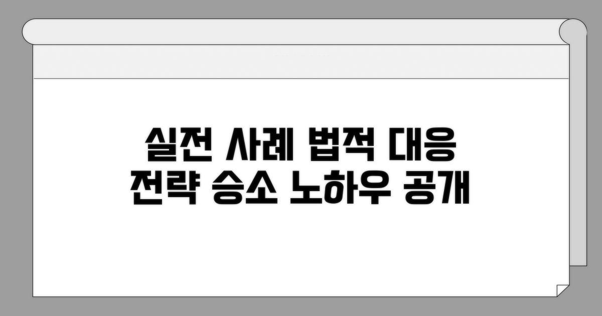 실전 사례와 법적 대응 전략