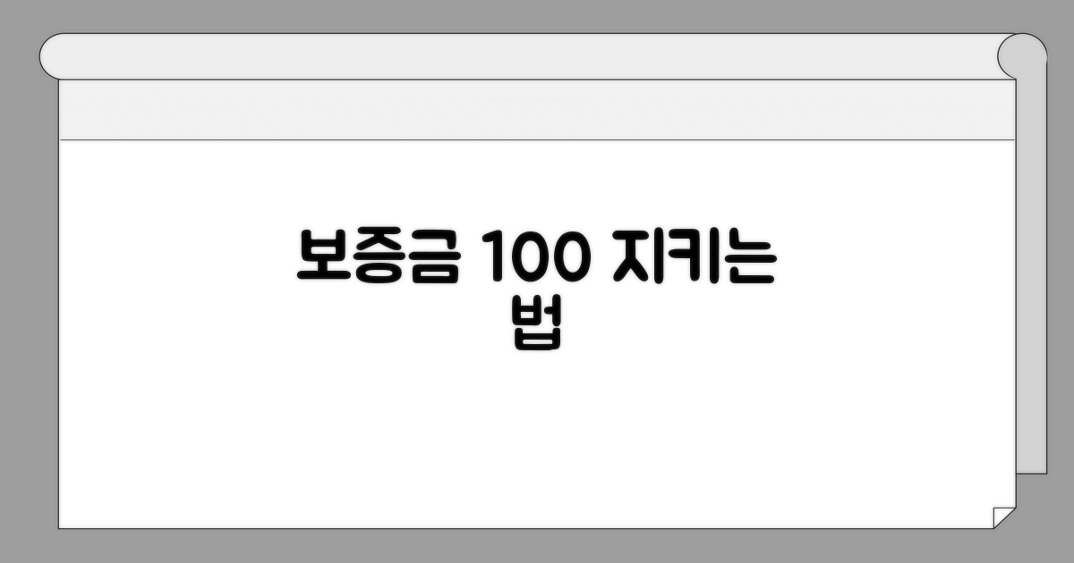 내 보증금 지키는 법 완벽 가이드