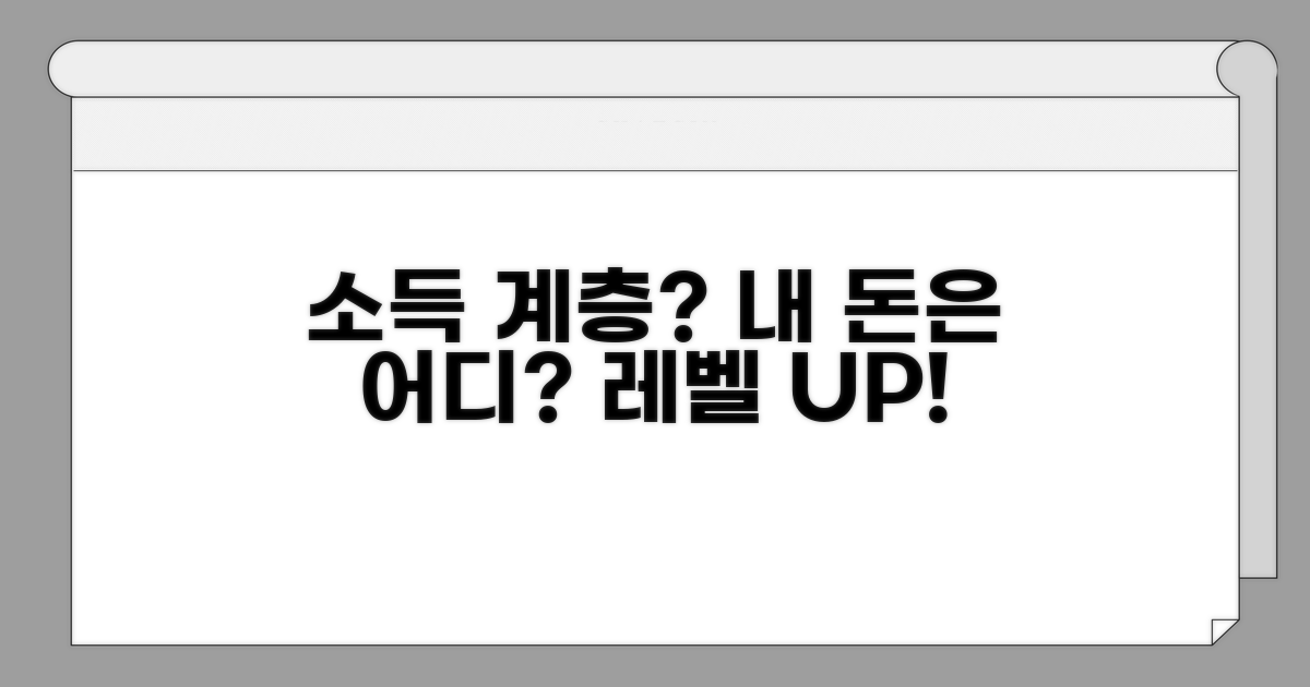 내 소득은 어느 계층일까?