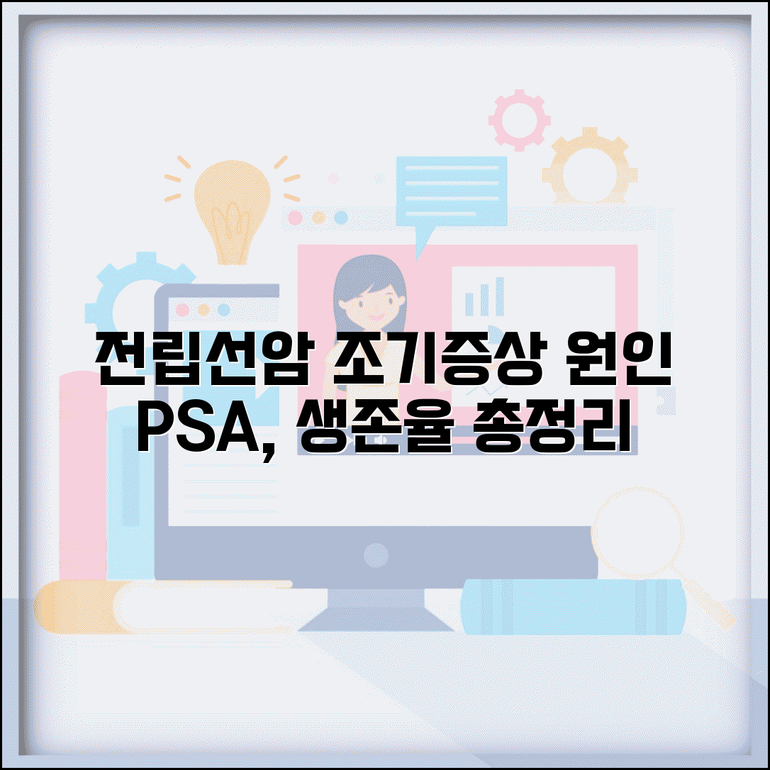 전립선암 초기증상 원인 PSA수치 생존율 총정리