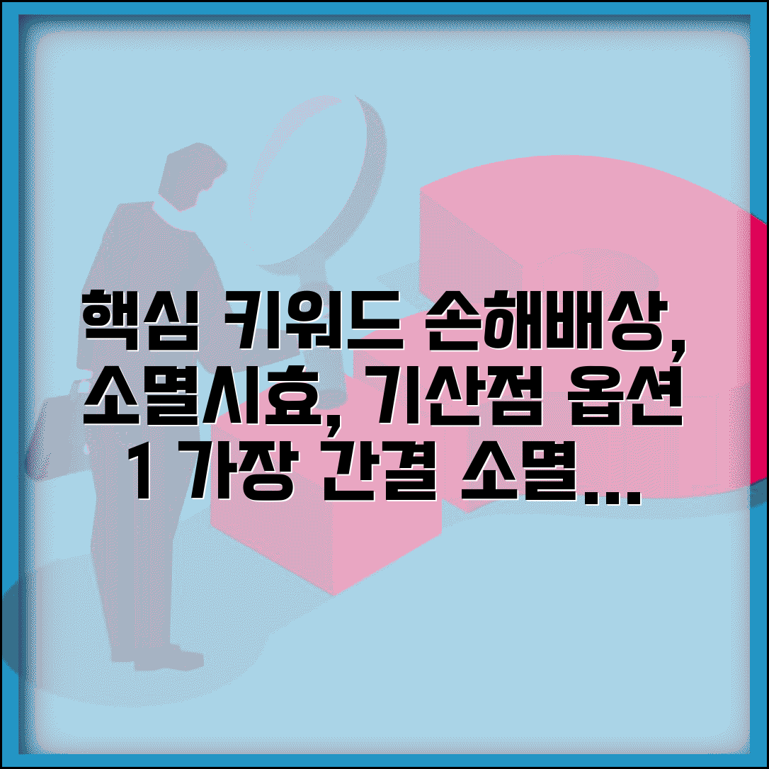 손해배상 소멸시효 관리방법 기산점 판단기준 절차