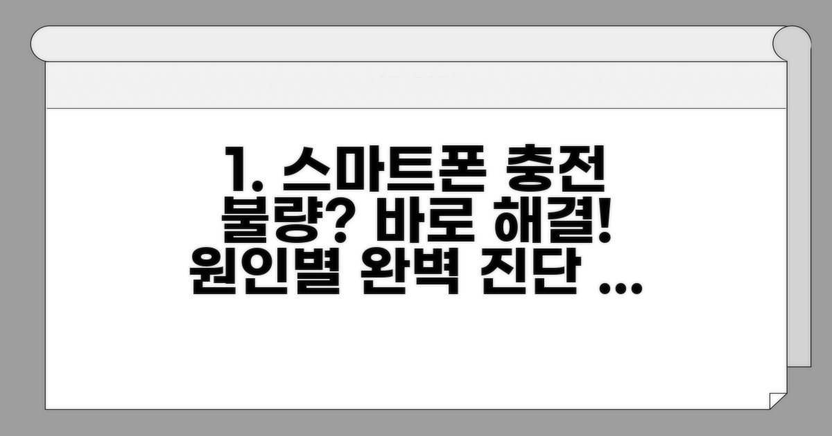 스마트폰 충전 안됨, 원인별 해결책