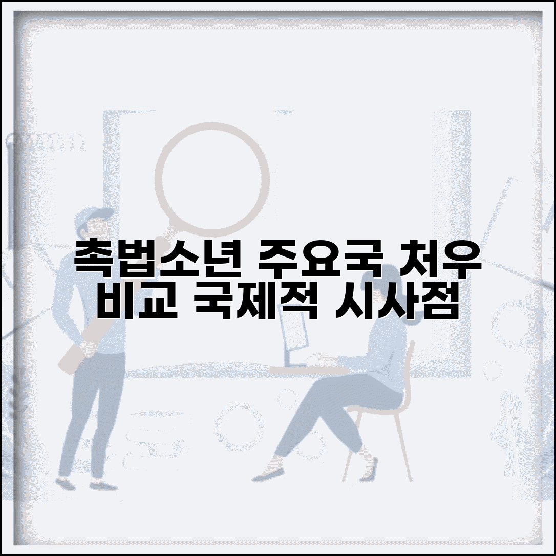 촉법소년 국제 비교 연구 | 주요국 형사책임 연령과 처우 체계 분석 및 시사점