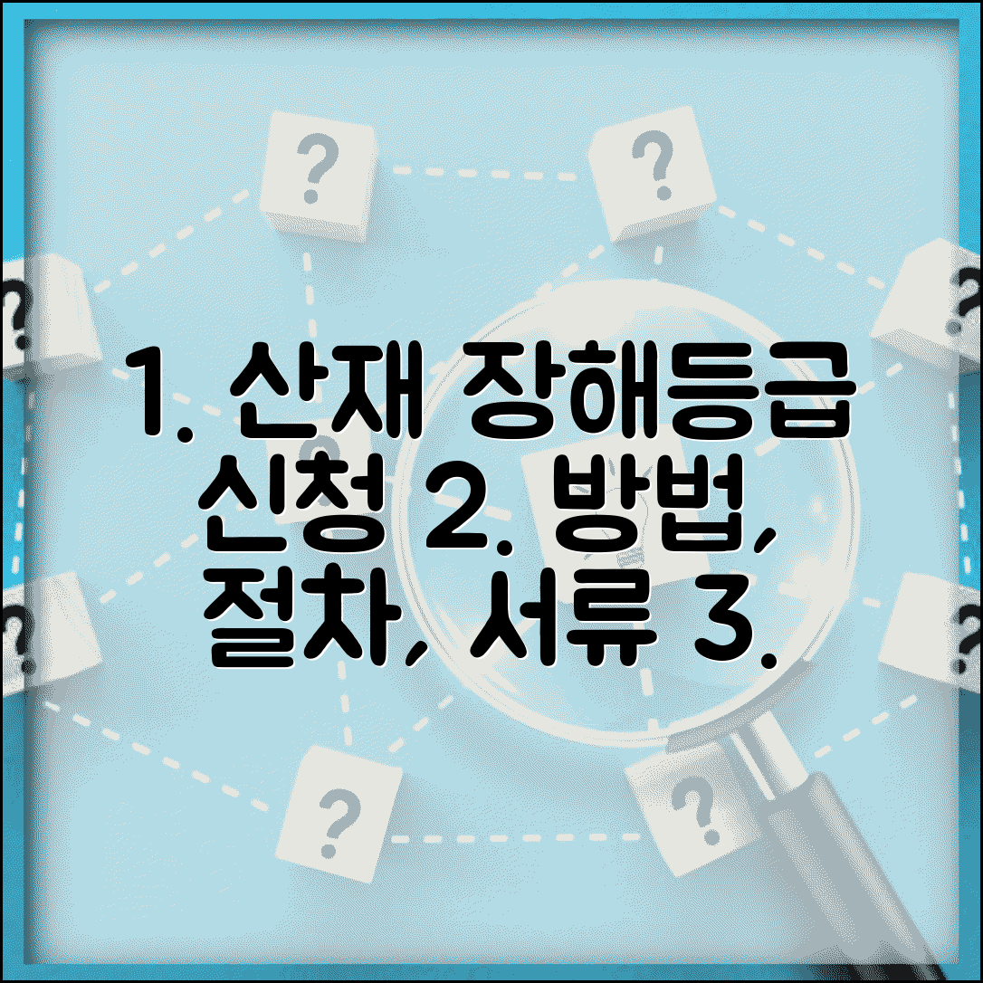 산업재해 장해등급 신청 | 산재 장해등급 판정 신청 방법, 절차, 필요서류 총정리