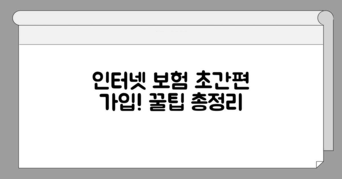 인터넷 자동차보험 가입 방법