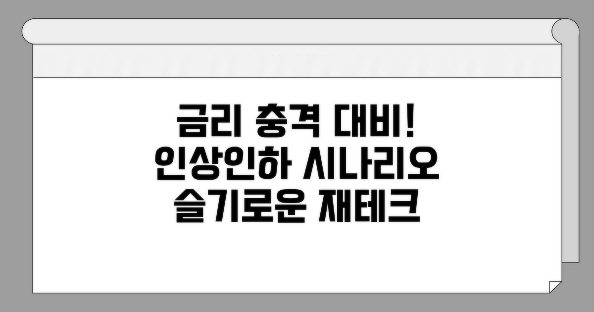 금리 인상/인하 시나리오별 대응