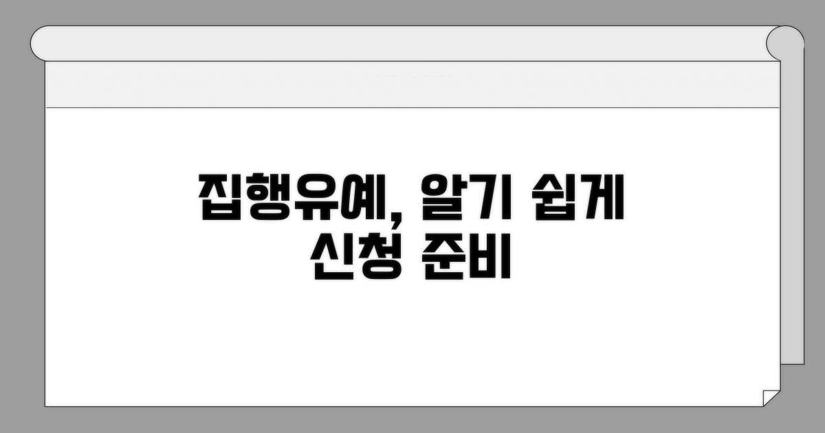 집행유예 신청 절차 및 준비사항