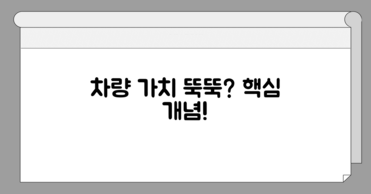 차량 감가상각 핵심 개념 이해