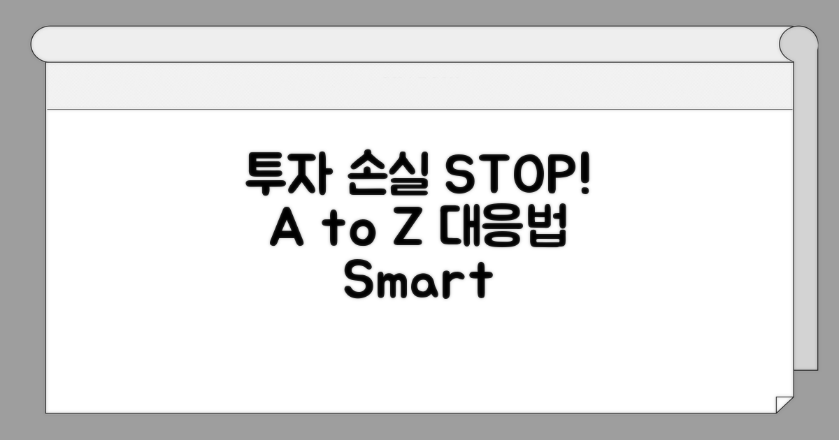 현명한 투자, 손실 대응법 A to Z