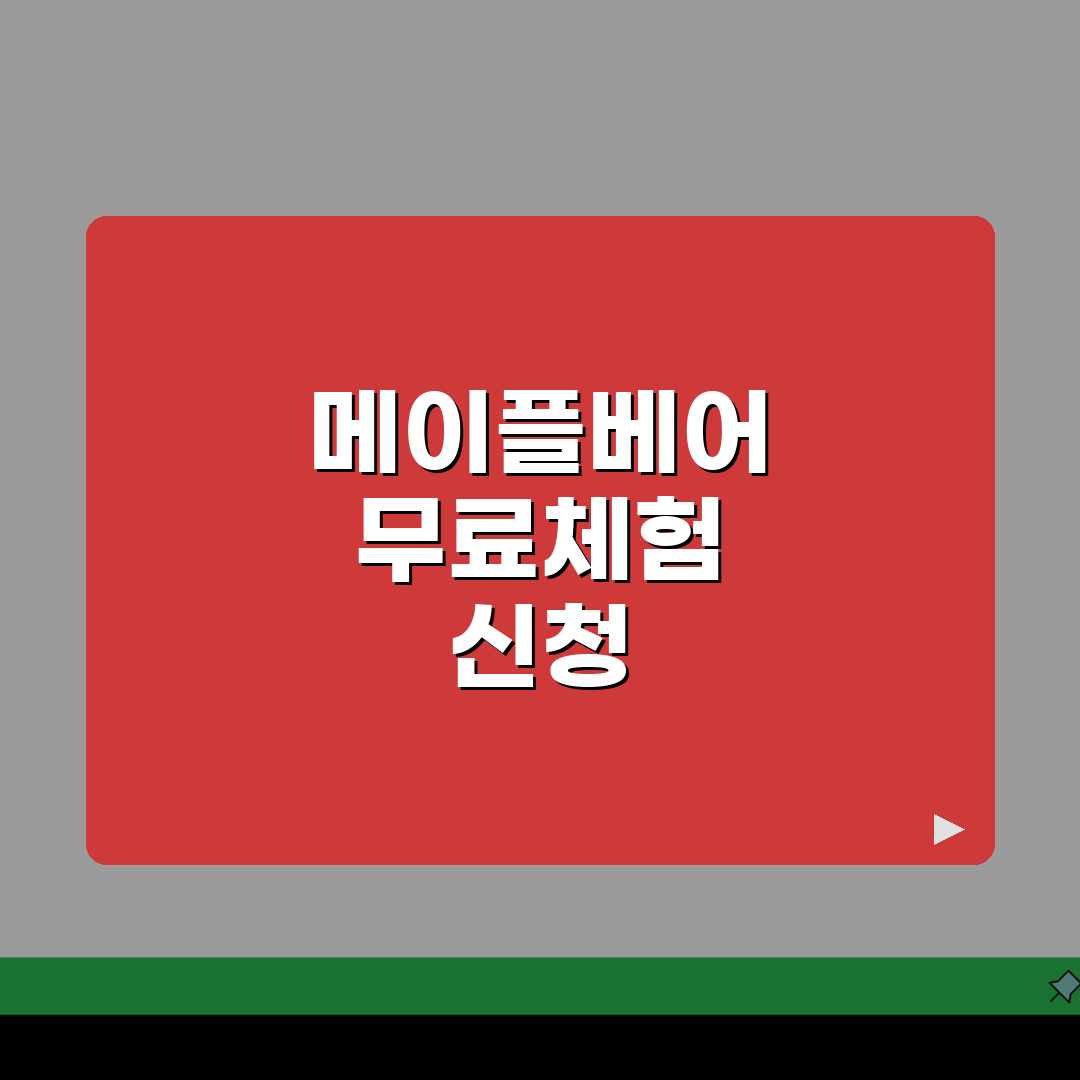 메이플베어 마포점 무료체험 | 레벨테스트 체험수업 신청방법 완벽가이드: 5가지 핵심 체크리